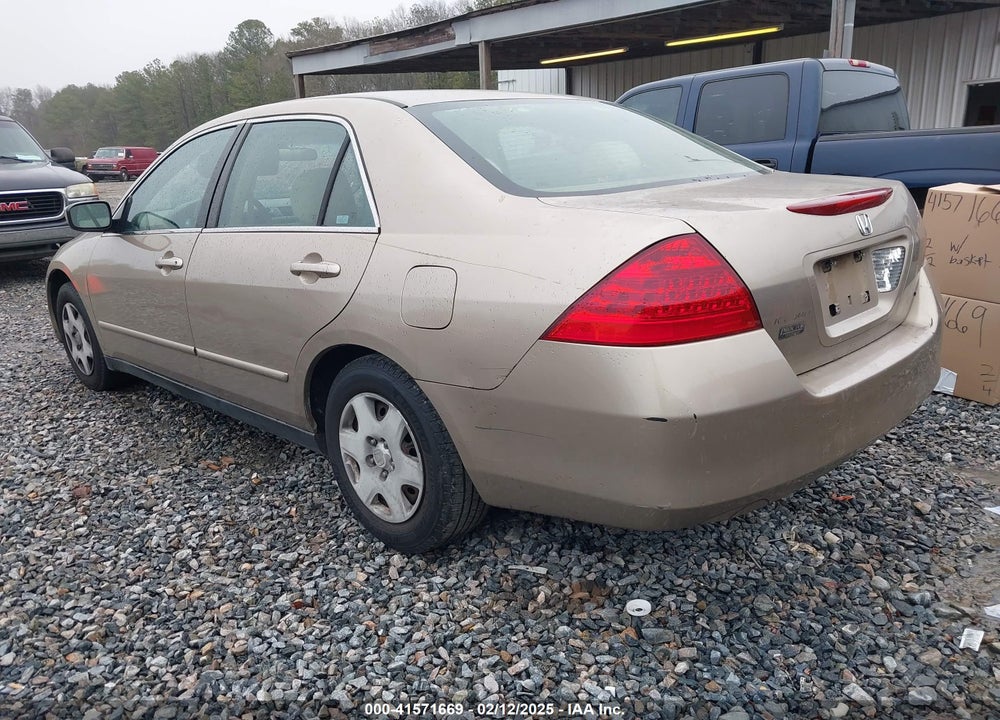 2006 HONDA ACCORD 2.4 LX VIN: 3HGCM56446G703339