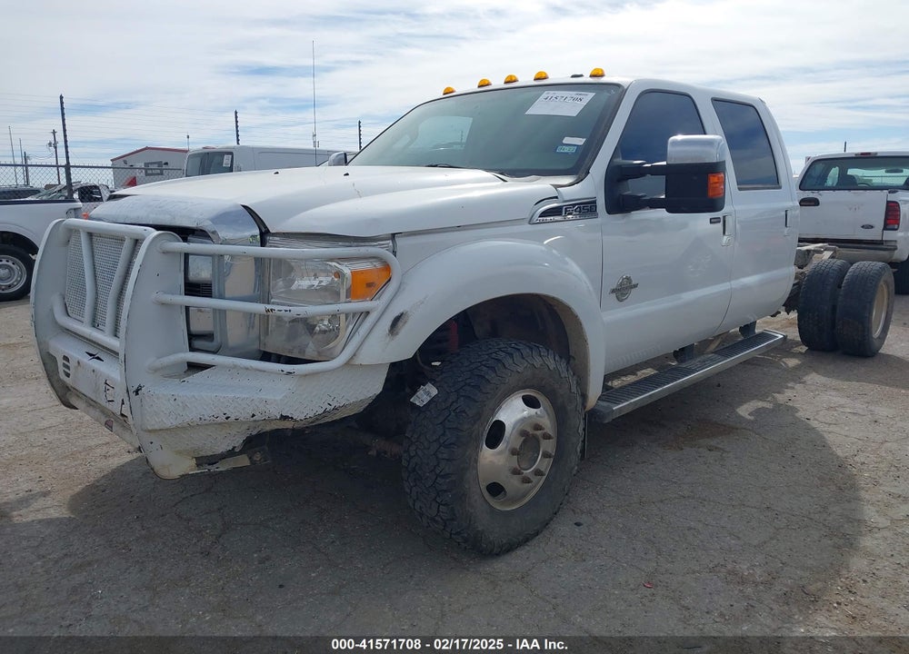 2012 FORD F-450 LARIAT VIN: 1FT8W4DT4CEB99882