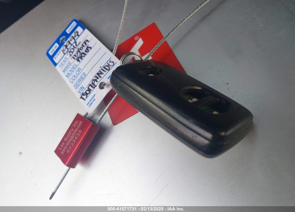 2012 TOYOTA PRIUS VIN: JTDKN3DU8C1547671