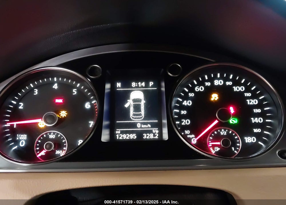 2013 VOLKSWAGEN CC VIN: WVWRP7AN5DE540510