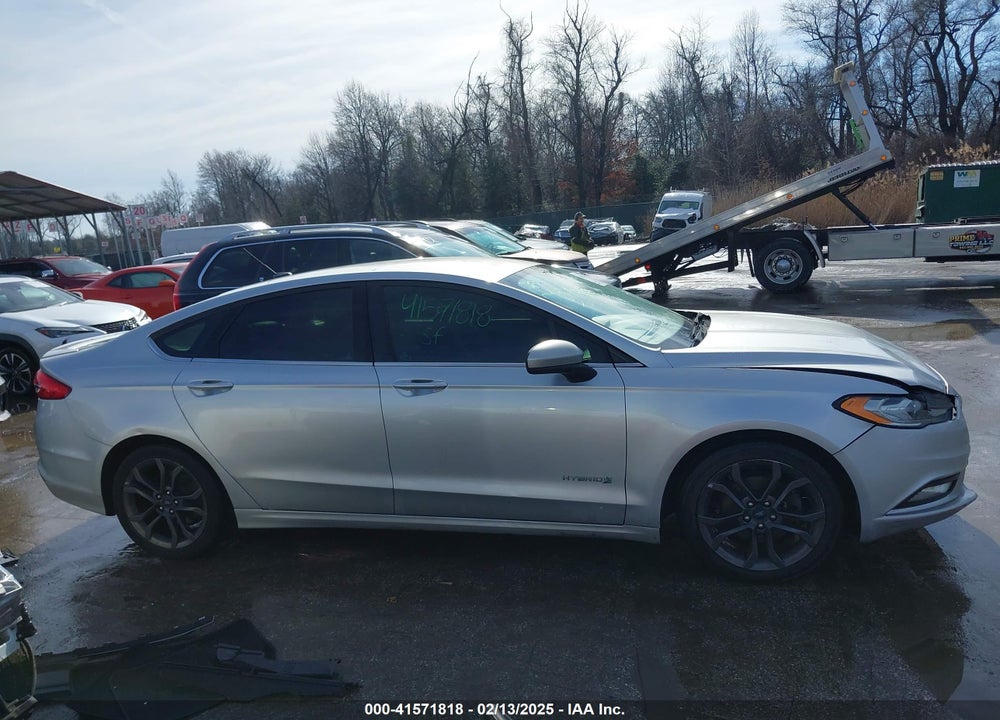 2018 FORD FUSION HYBRID SE VIN: 3FA6P0LU3JR115865