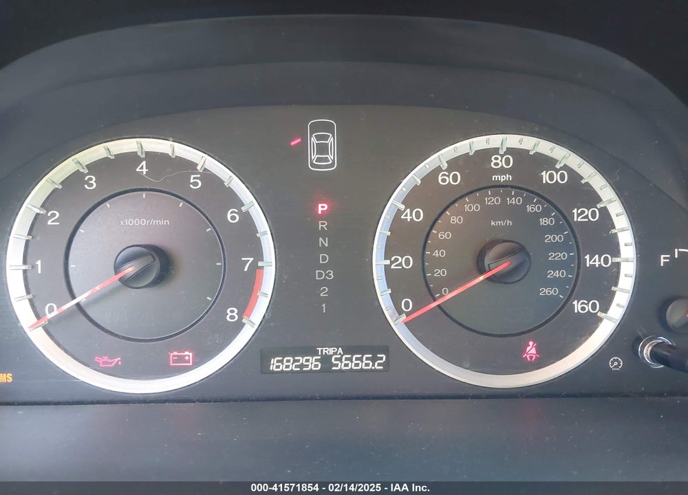 2009 HONDA ACCORD 2.4 EX VIN: 1HGCP26779A148566
