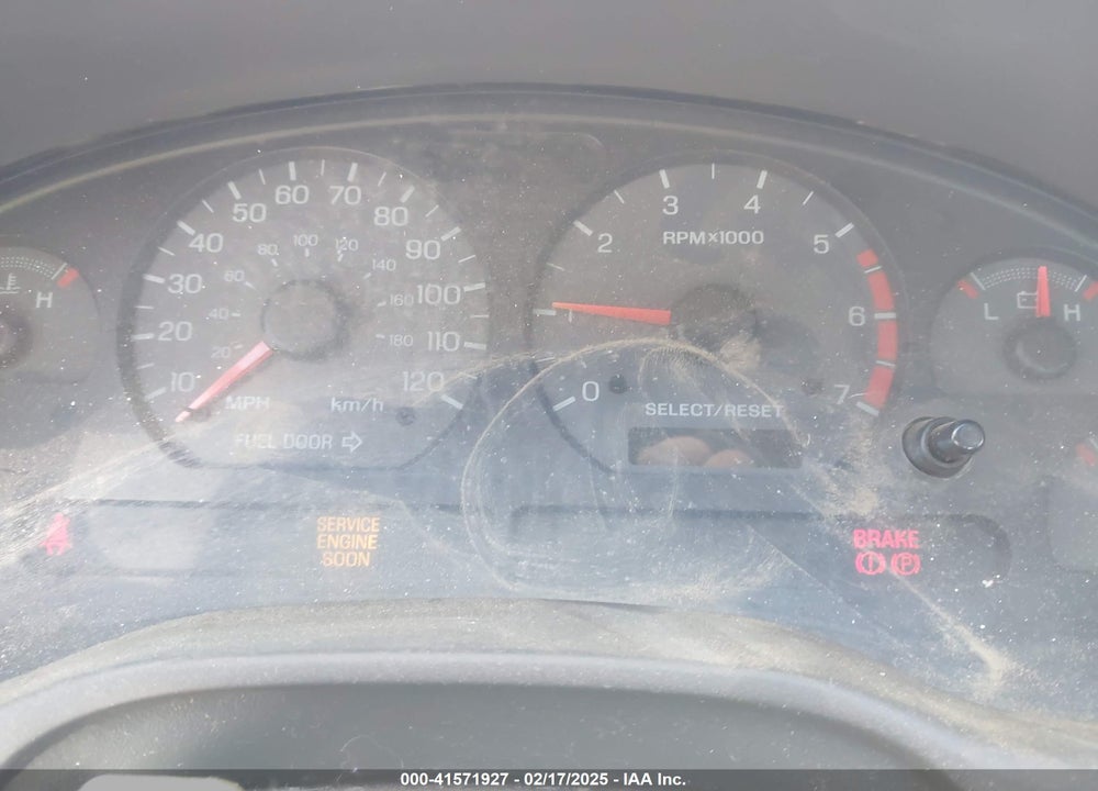 2002 FORD MUSTANG VIN: 1FAFP40442F118610