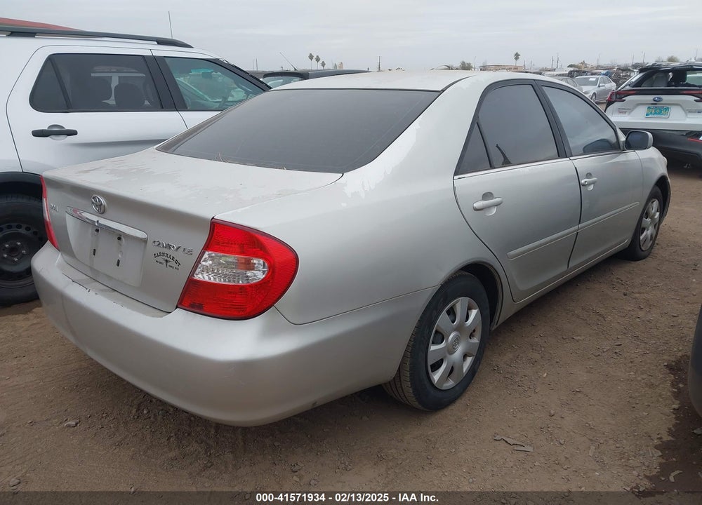 2004 TOYOTA CAMRY VIN: 4T1BE32K64U871005