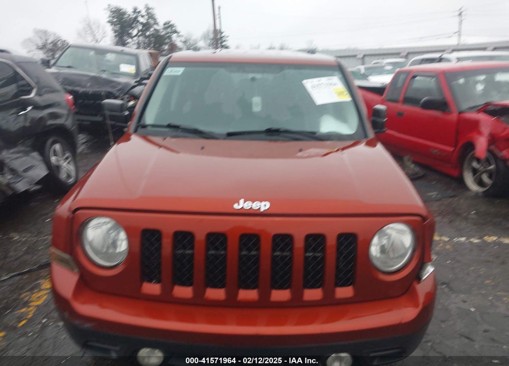 2012 JEEP PATRIOT VIN: 1C4NJPBA4CD672948