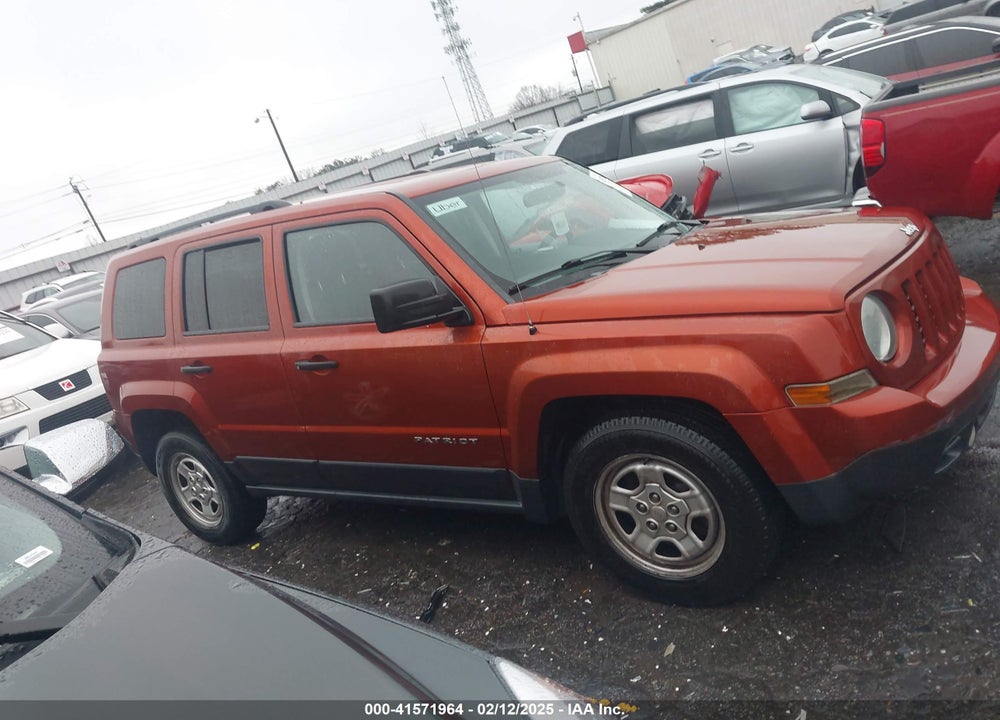 2012 JEEP PATRIOT VIN: 1C4NJPBA4CD672948