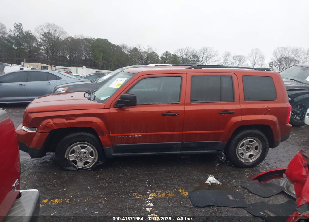 2012 JEEP PATRIOT VIN: 1C4NJPBA4CD672948