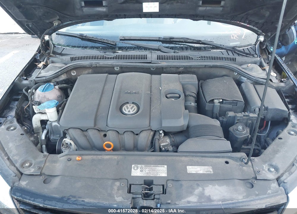 2012 VOLKSWAGEN JETTA 2.5L SE VIN: 3VWDP7AJ0CM422104