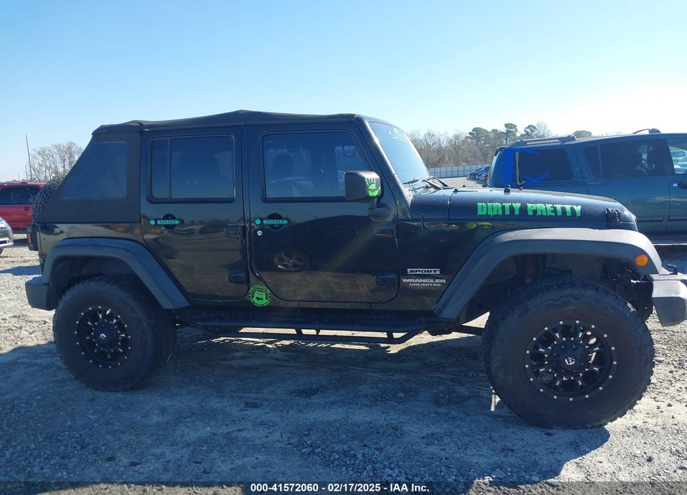 2013 JEEP WRANGLER UNLIMITED VIN: 1C4BJWDG3DL543508