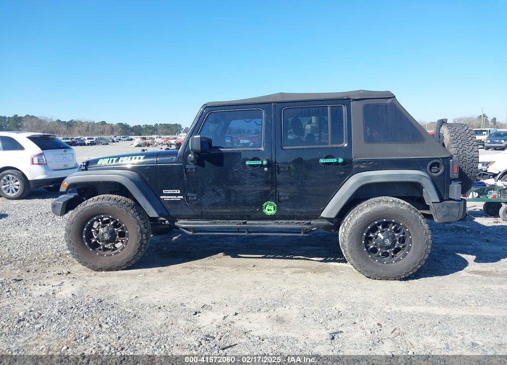 2013 JEEP WRANGLER UNLIMITED VIN: 1C4BJWDG3DL543508