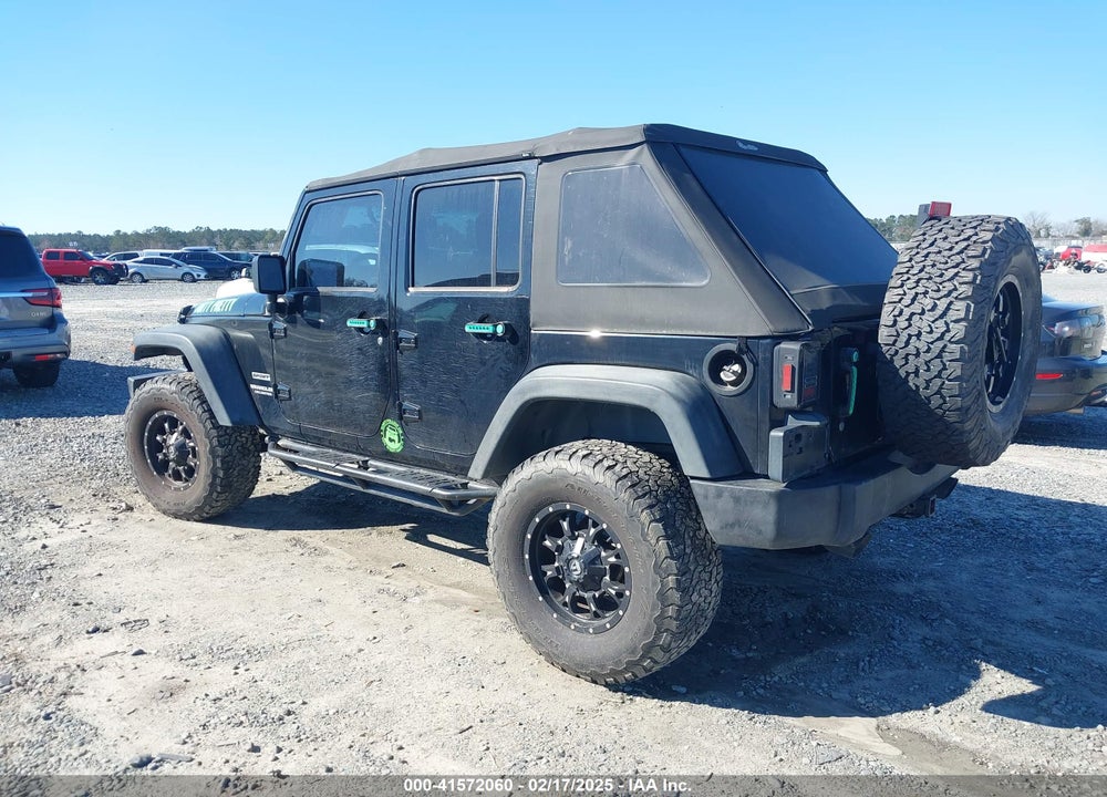 2013 JEEP WRANGLER UNLIMITED VIN: 1C4BJWDG3DL543508