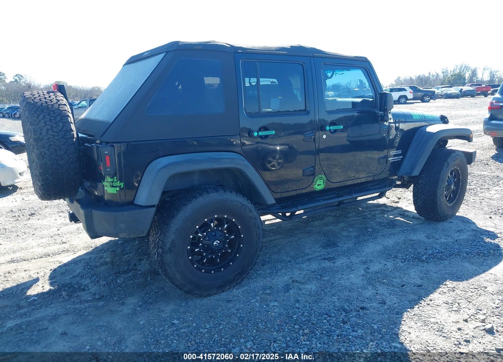 2013 JEEP WRANGLER UNLIMITED VIN: 1C4BJWDG3DL543508