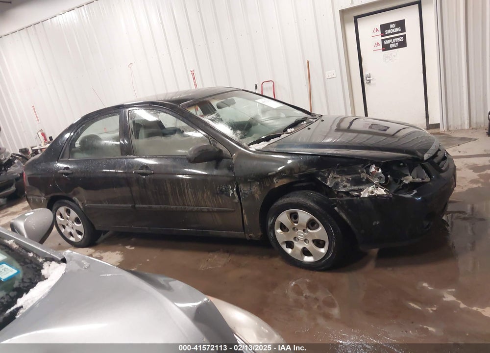 2006 KIA SPECTRA VIN: KNAFE121X65269316