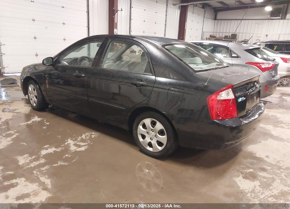 2006 KIA SPECTRA VIN: KNAFE121X65269316