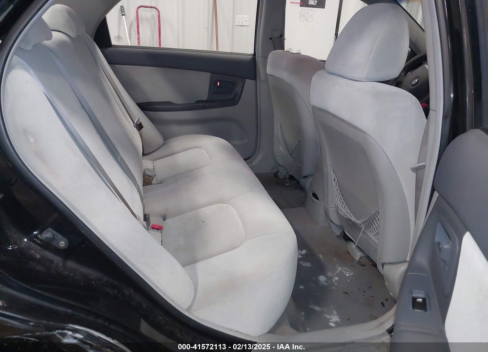 2006 KIA SPECTRA VIN: KNAFE121X65269316