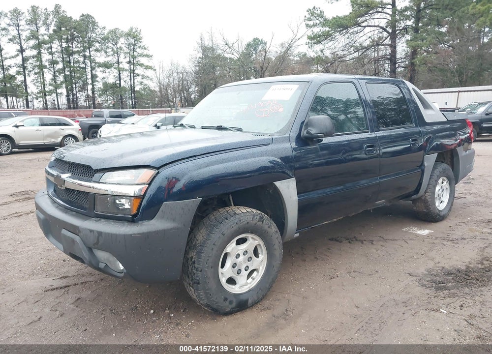 2004 CHEVROLET AVALANCHE 1500 VIN: 3GNEK12T04G163351