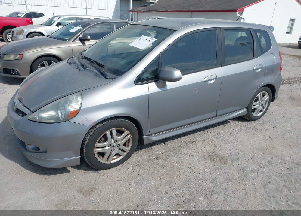 2007 HONDA FIT VIN: JHMGD38627S013312