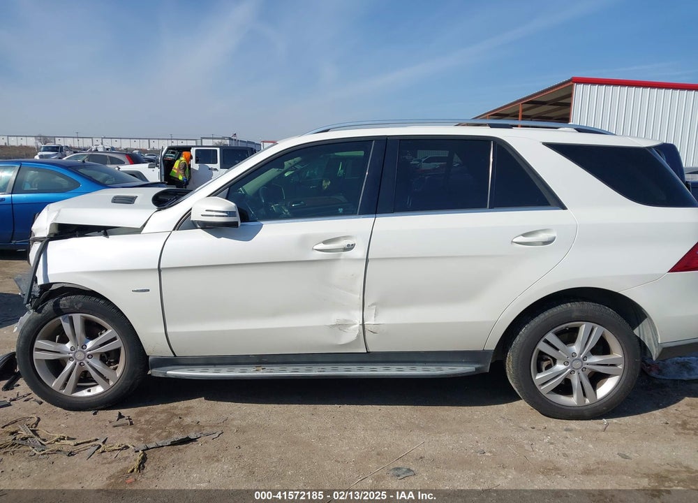 2012 MERCEDES-BENZ ML 350 VIN: 4JGDA5HB9CA075100