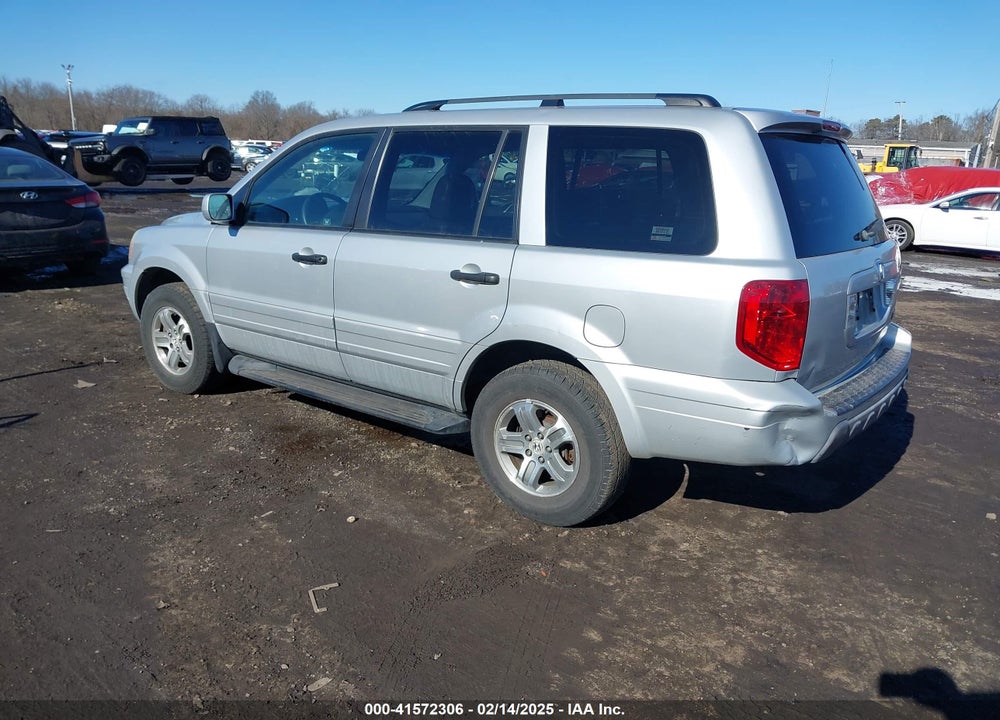 2004 HONDA PILOT EX-L VIN: 2HKYF186X4H586988