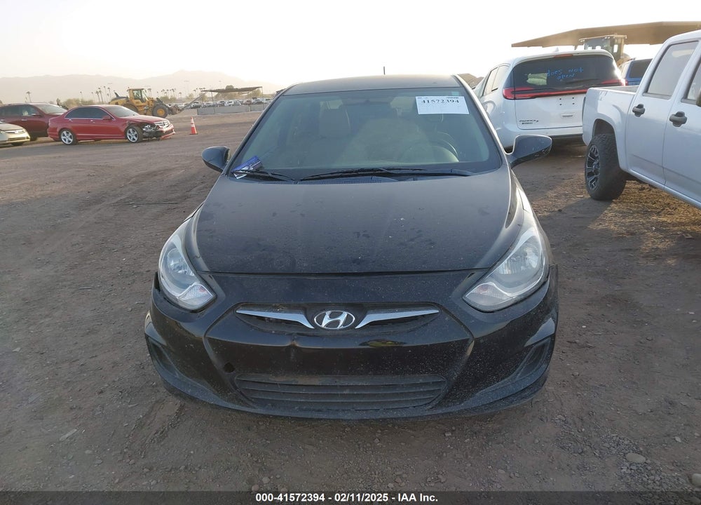 2012 HYUNDAI ACCENT GLS VIN: KMHCU4AE8CU247293