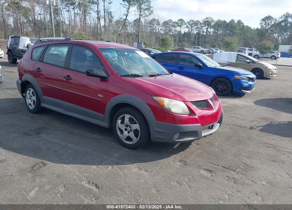 2004 PONTIAC VIBE VIN: 5Y2SL62894Z410125