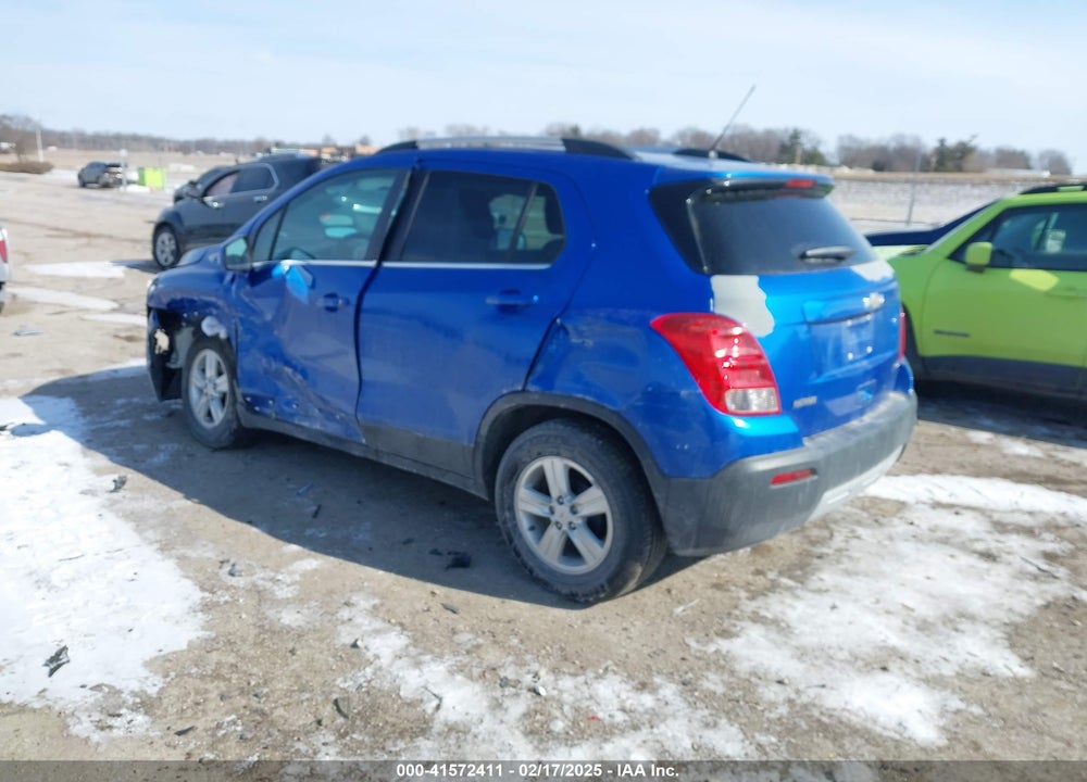 2015 CHEVROLET TRAX LT VIN: KL7CJLSB4FB221492