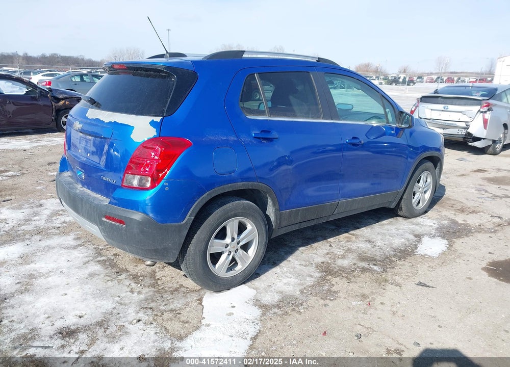 2015 CHEVROLET TRAX LT VIN: KL7CJLSB4FB221492