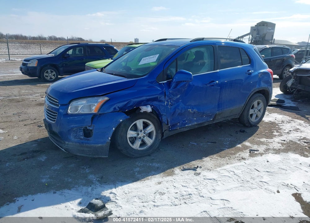 2015 CHEVROLET TRAX LT VIN: KL7CJLSB4FB221492
