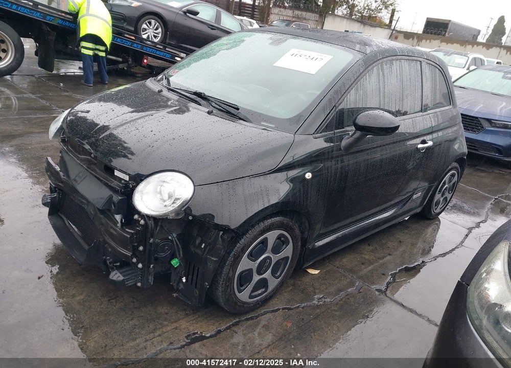 2017 FIAT 500E BATTERY ELECTRIC VIN: 3C3CFFGE0HT561432