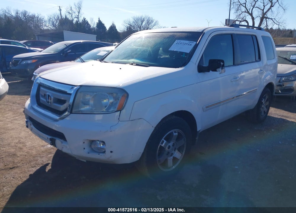 2010 HONDA PILOT TOURING VIN: 5FNYF3H96AB005809