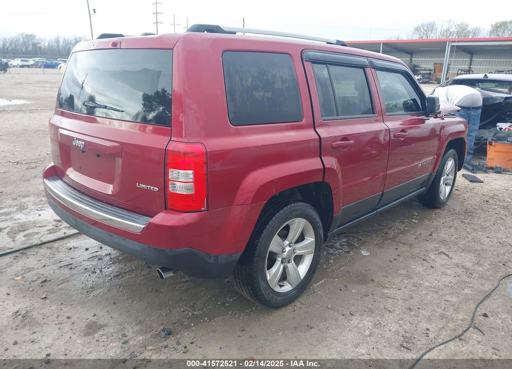 2014 JEEP PATRIOT LIMITED VIN: 1C4NJPCB2ED696627