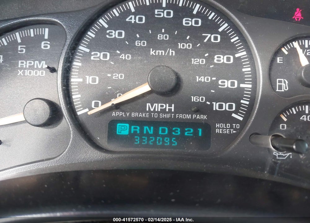 2002 CHEVROLET SUBURBAN 1500 Z71 VIN: 3GNFK16Z82G296620