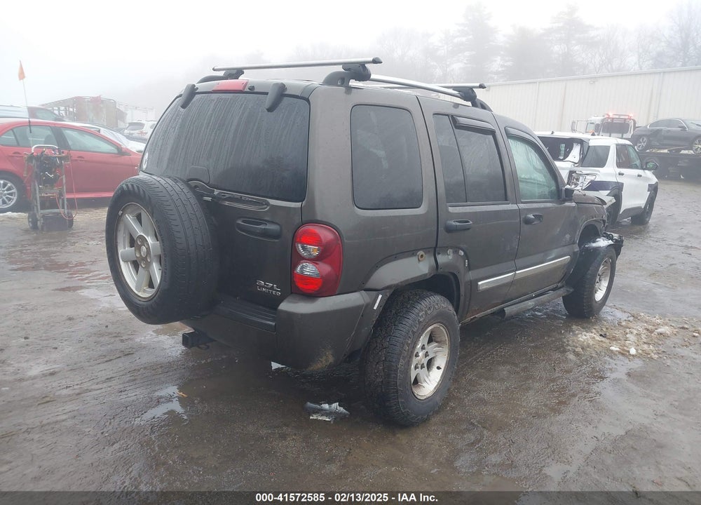 2005 JEEP LIBERTY LIMITED EDITION VIN: 1J4GL58K65W606684