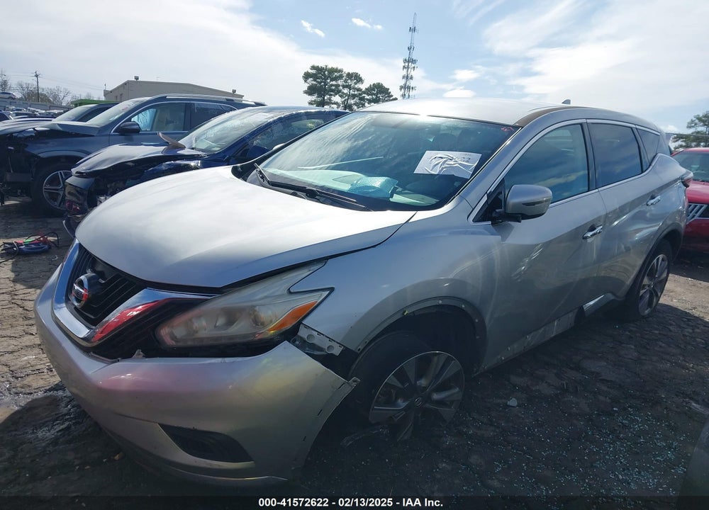 2016 NISSAN MURANO S VIN: 5N1AZ2MG4GN150702