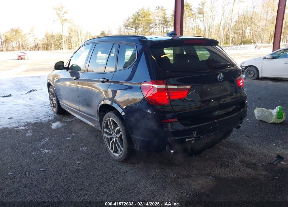 2017 BMW X3 XDRIVE35I VIN: 5UXWX7C35H0U44165