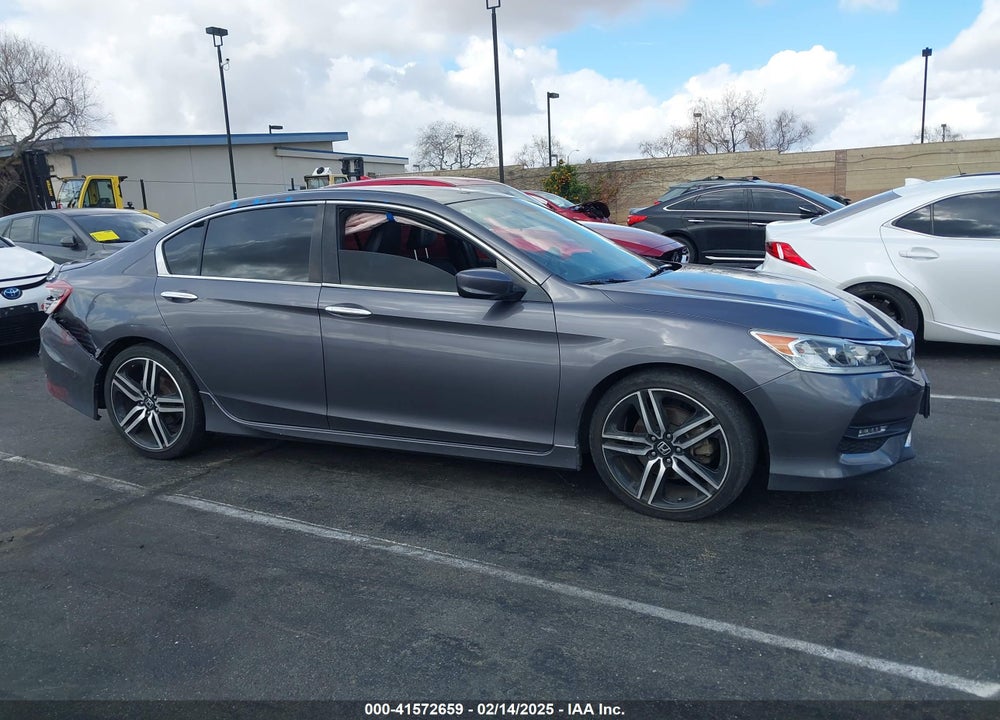 2017 HONDA ACCORD SPORT VIN: 1HGCR2F52HA013065