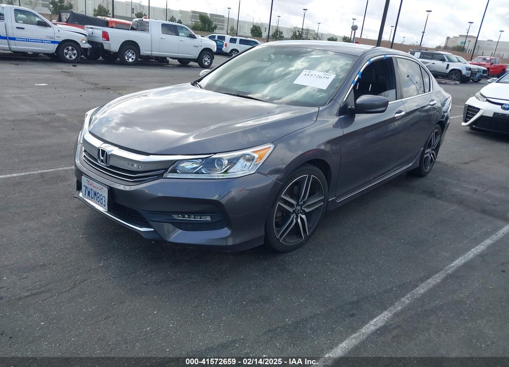 2017 HONDA ACCORD SPORT VIN: 1HGCR2F52HA013065