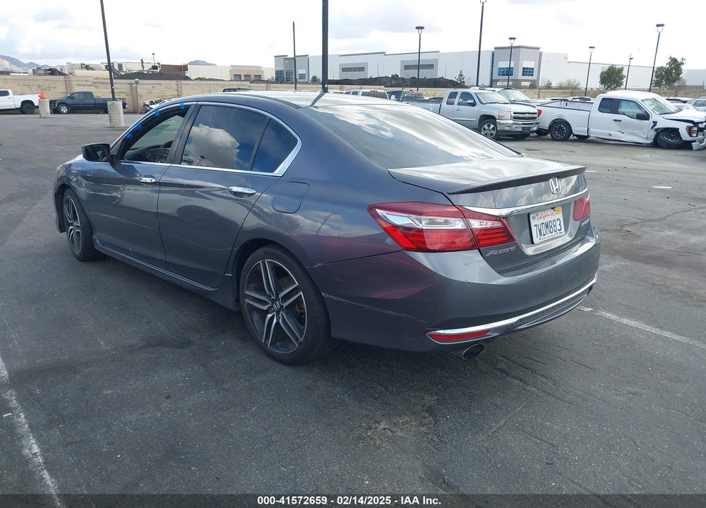 2017 HONDA ACCORD SPORT VIN: 1HGCR2F52HA013065