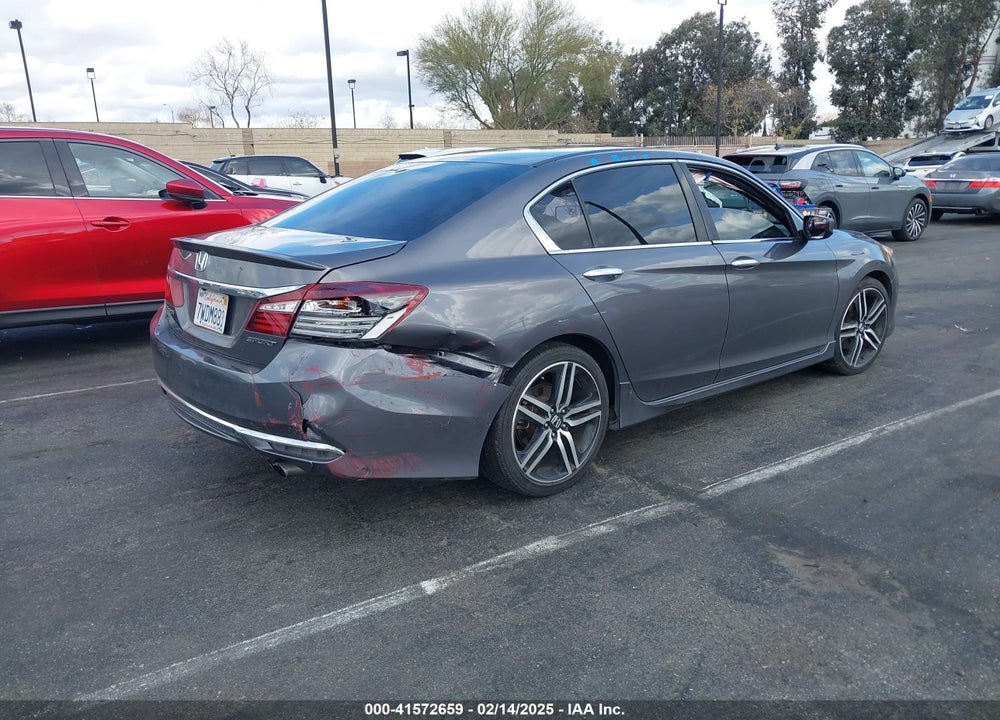 2017 HONDA ACCORD SPORT VIN: 1HGCR2F52HA013065