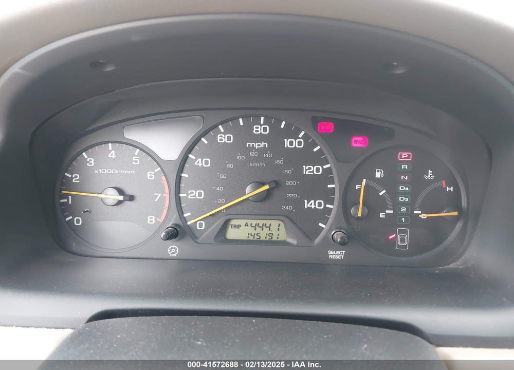 2000 HONDA ACCORD 3.0 EX VIN: 1HGCG2251YA029012