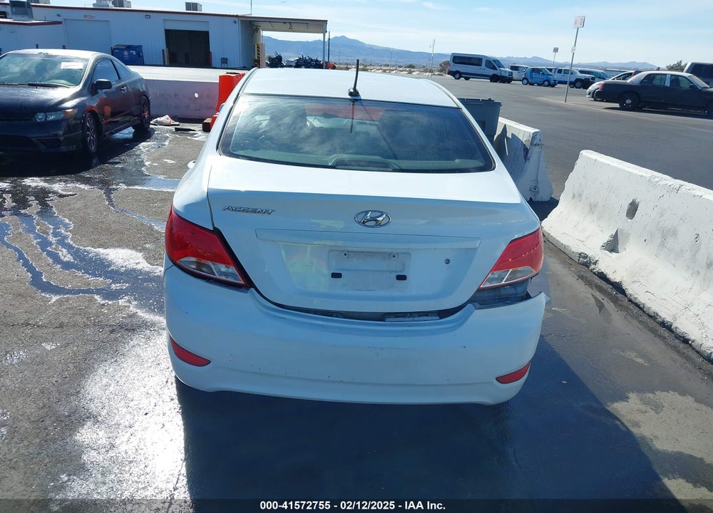 2016 HYUNDAI ACCENT VIN: KMHCT4AE0GU106811
