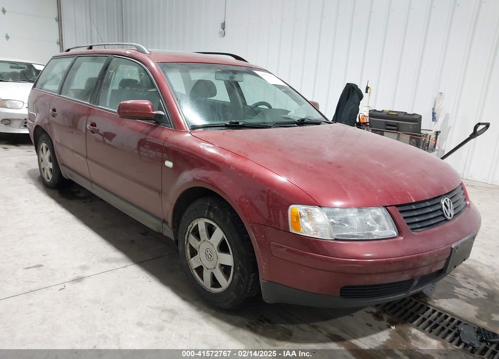2000 VOLKSWAGEN PASSAT GLS VIN: WVWNA23B2YE255341
