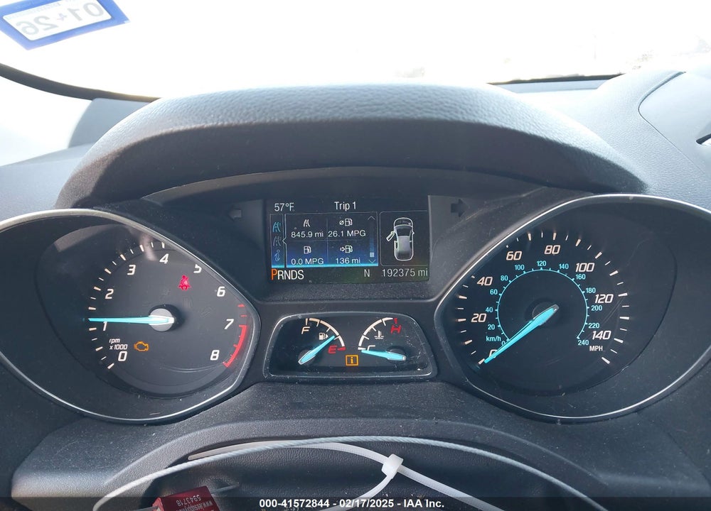 2016 FORD ESCAPE SE VIN: 1FMCU0G99GUB96489