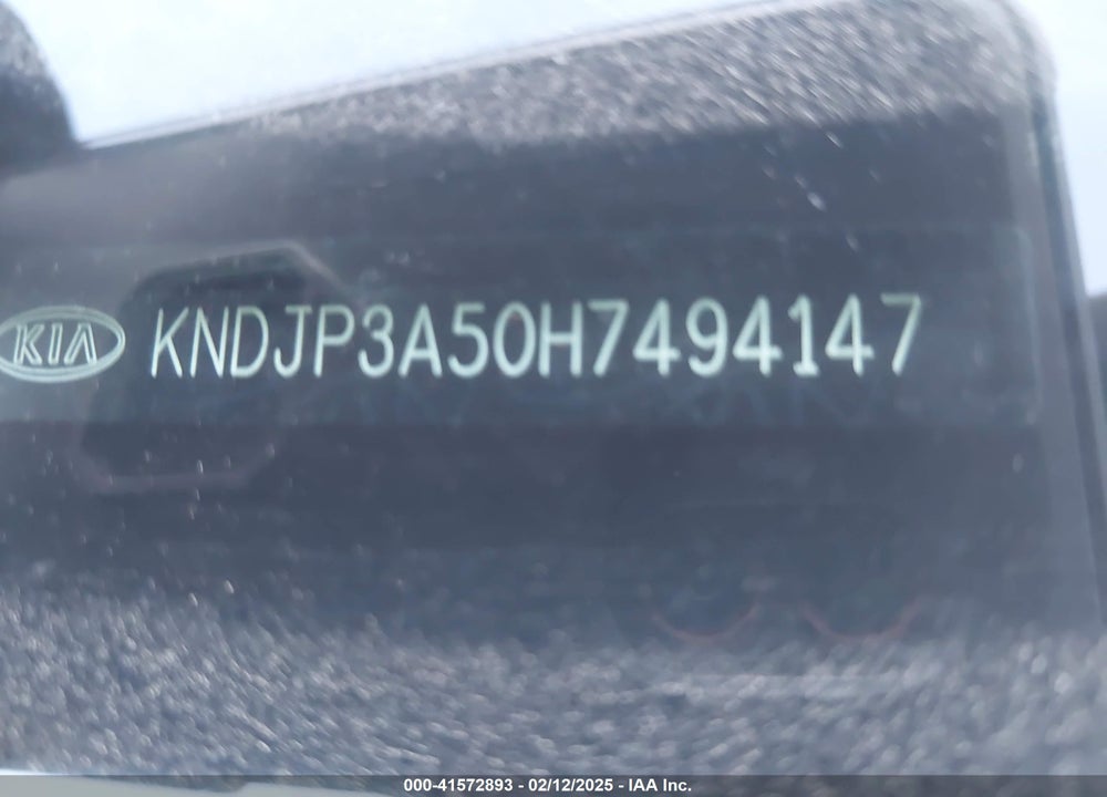 2017 KIA SOUL VIN: KNDJP3A50H7494147