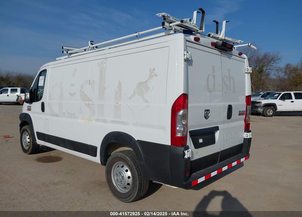 2019 RAM PROMASTER 1500 LOW ROOF 136 WB VIN: 3C6TRVAG3KE513899