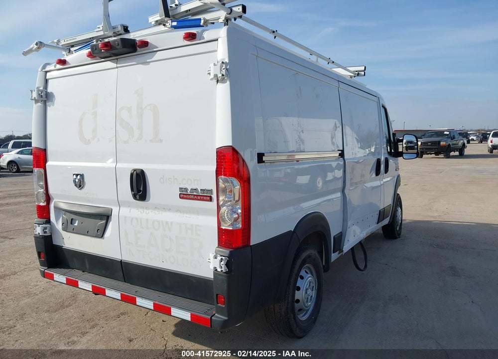 2019 RAM PROMASTER 1500 LOW ROOF 136 WB VIN: 3C6TRVAG3KE513899