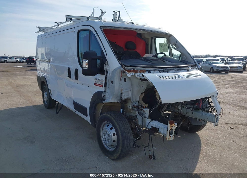 2019 RAM PROMASTER 1500 LOW ROOF 136 WB VIN: 3C6TRVAG3KE513899
