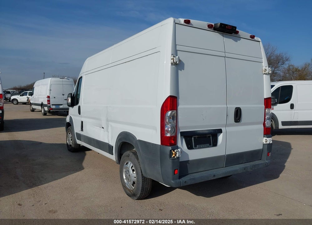 2014 RAM PROMASTER 2500 HIGH ROOF VIN: 3C6TRVCD4EE129802