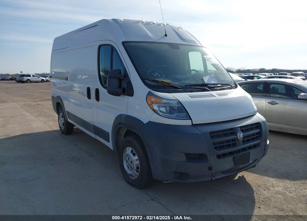 2014 RAM PROMASTER 2500 HIGH ROOF VIN: 3C6TRVCD4EE129802