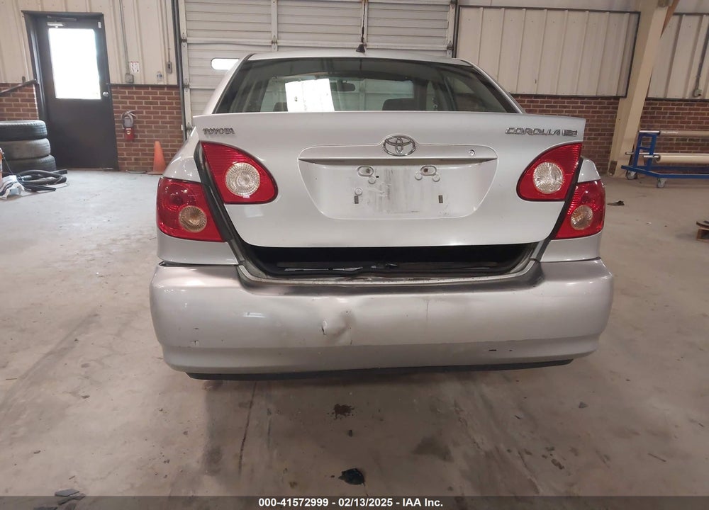 2005 TOYOTA COROLLA LE VIN: 2T1BR32E85C471139